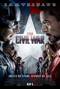 poster Captain America: Civil War 3D  (2016)